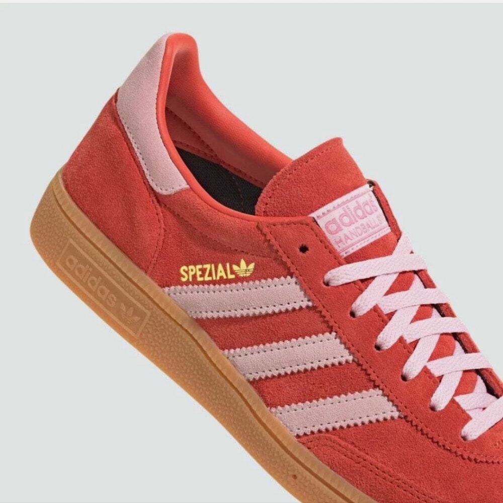 Adidas Handball Spezial, Red & Pink - Picture 3 of 11